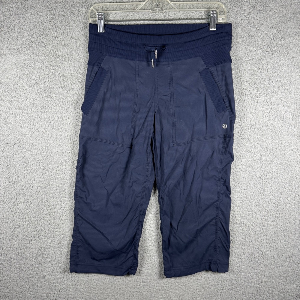 Lululemon Women's Size 30" Blue Swift Crop Dance Studio Pants Gym